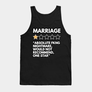 Marriage, One Star Rating Tank Top